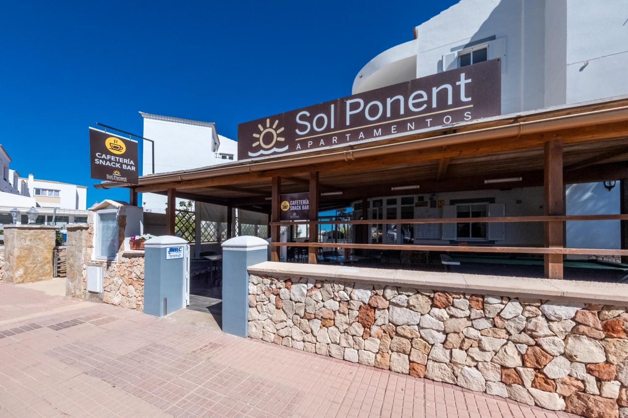 Apartamentos Sol Ponent Cala Blanca  Ngoại thất bức ảnh